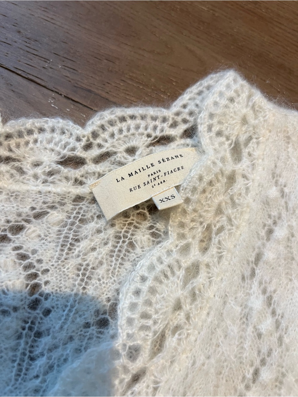 Sezane Nathalia Jumper in Ecru - Picture 5 of 7
